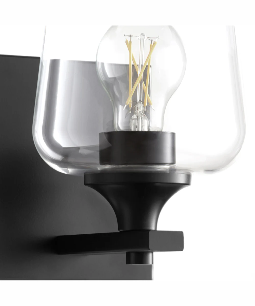 Veno 1-light Wall Mount Light Fixture Matte Black - Image 3