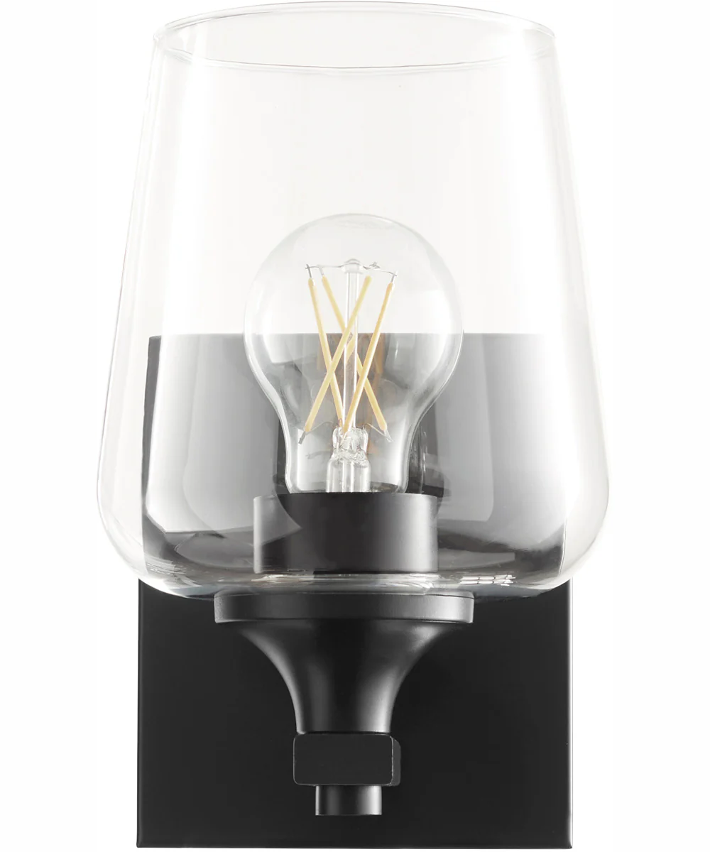 Veno 1-light Wall Mount Light Fixture Matte Black - Image 4