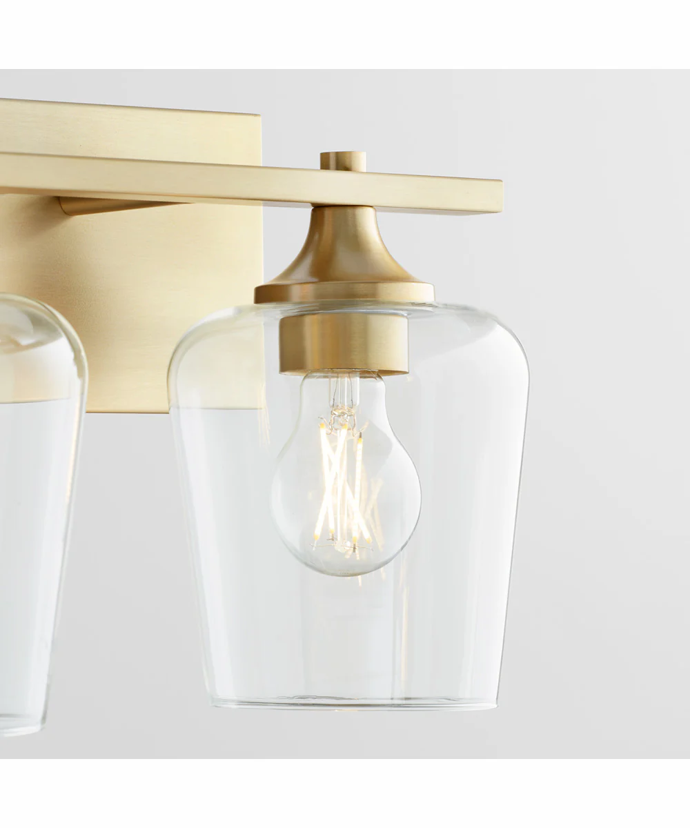 Veno 2-light Bath Vanity Light Aged Brass - Image 4