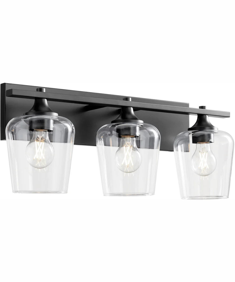 Veno 3-light Bath Vanity Light Matte Black - Image 2