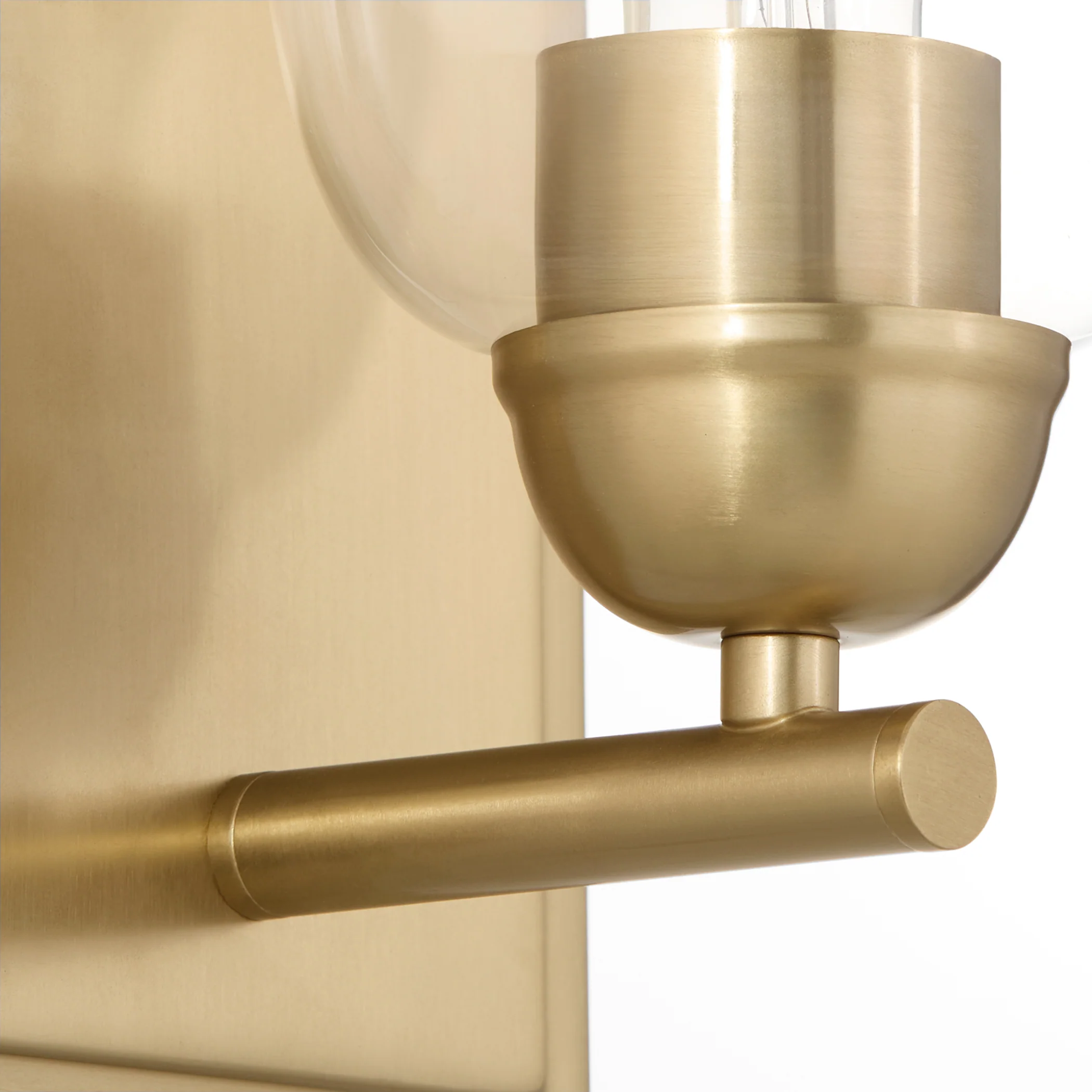 Wallinger 1-light Wall Mount Light Fixture Aged Brass - Image 3