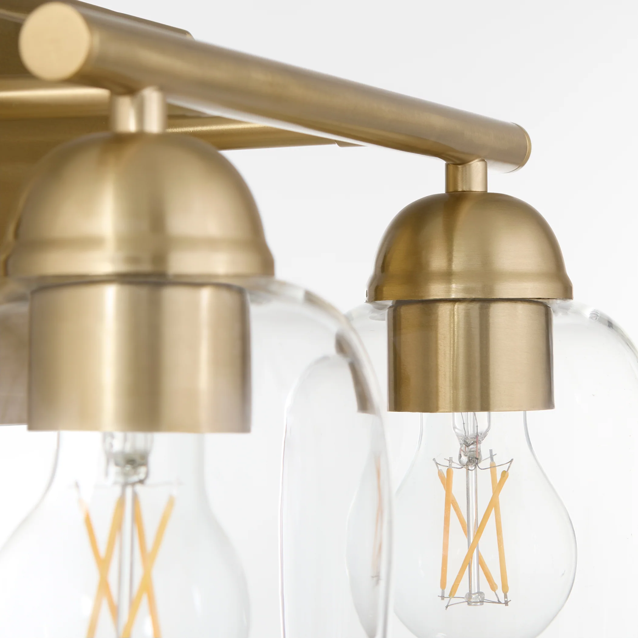 Wallinger 2-light Bath Vanity Light Aged Brass - Image 4