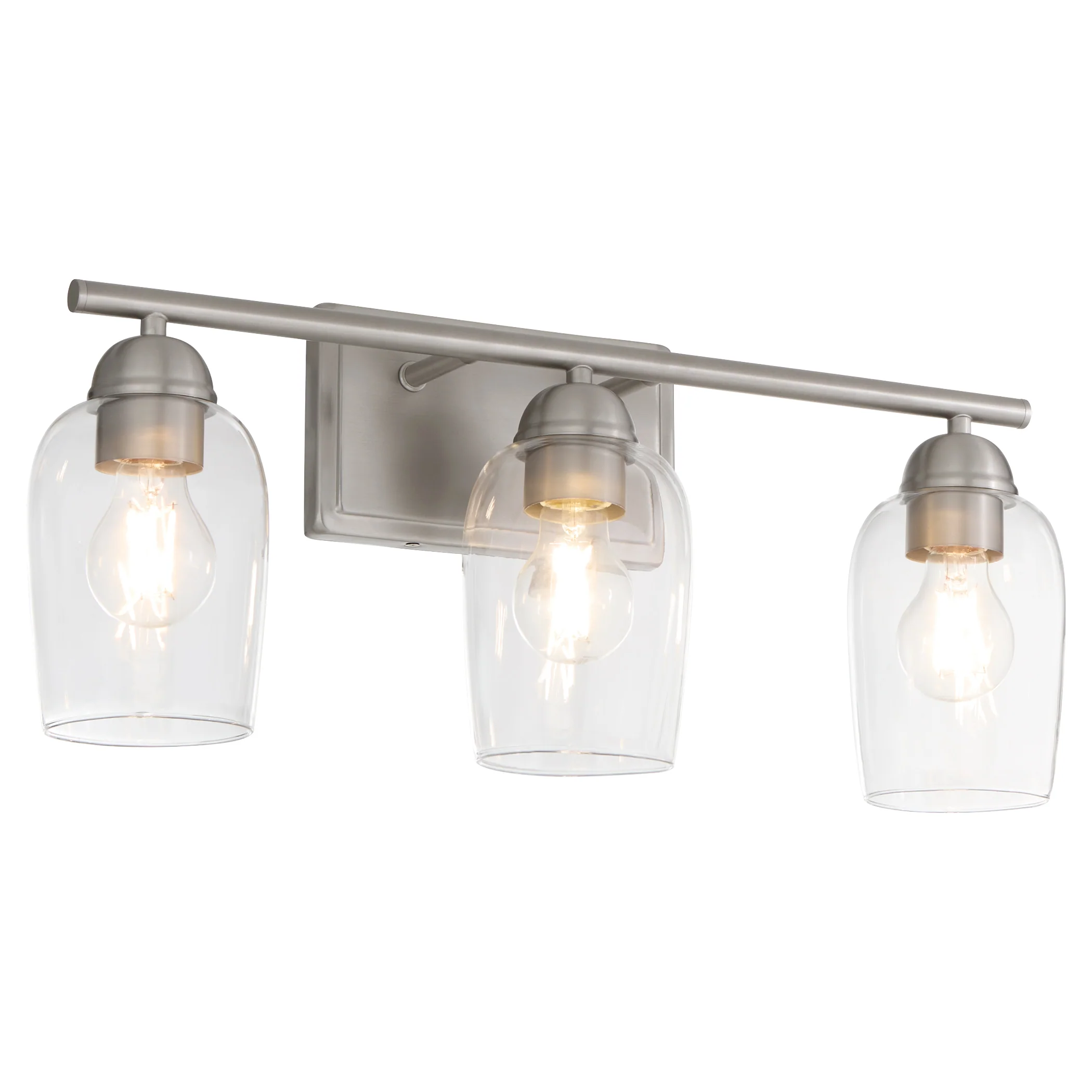 Wallinger 3-light Bath Vanity Light Satin Nickel - Image 2