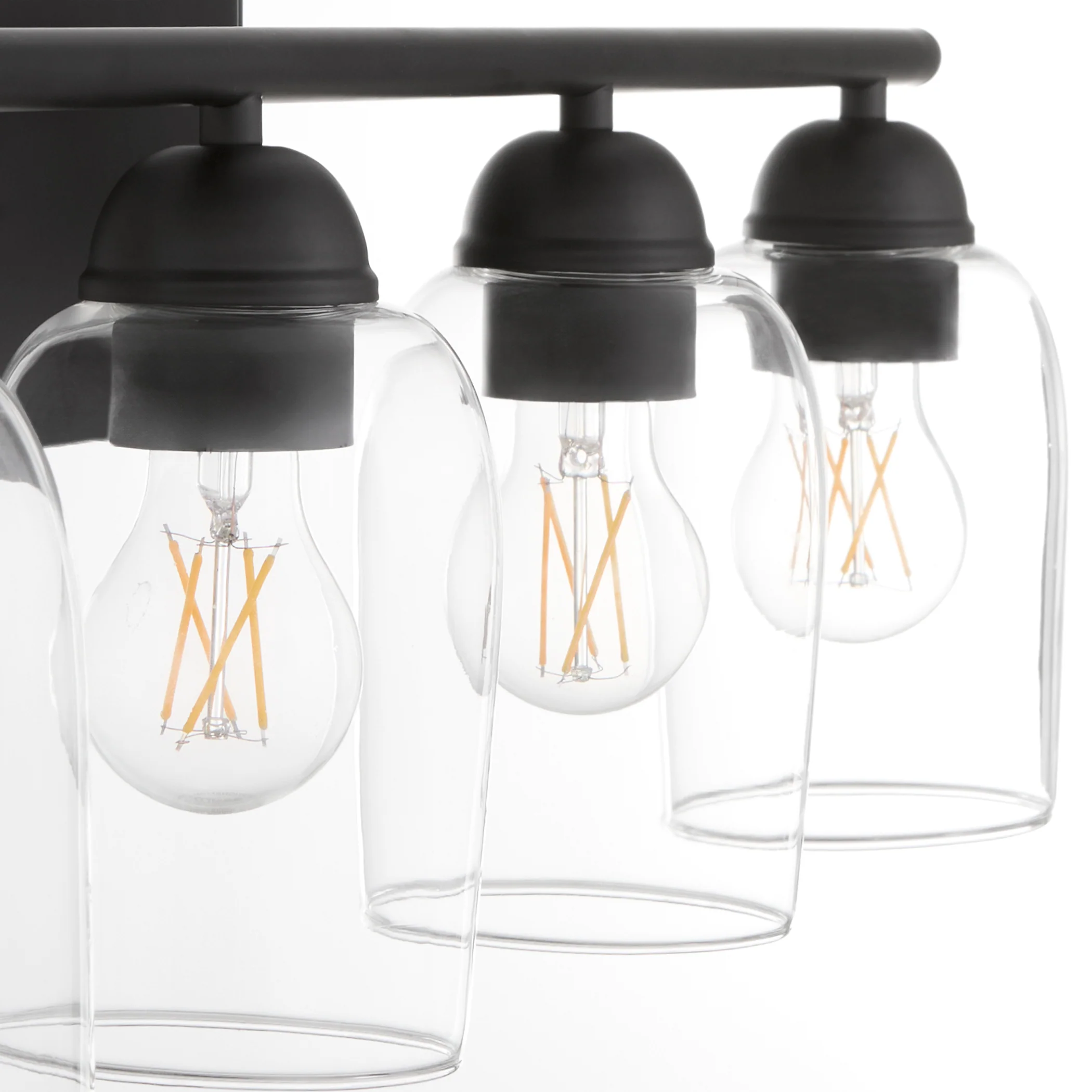 Wallinger 4-light Bath Vanity Light Matte Black - Image 4
