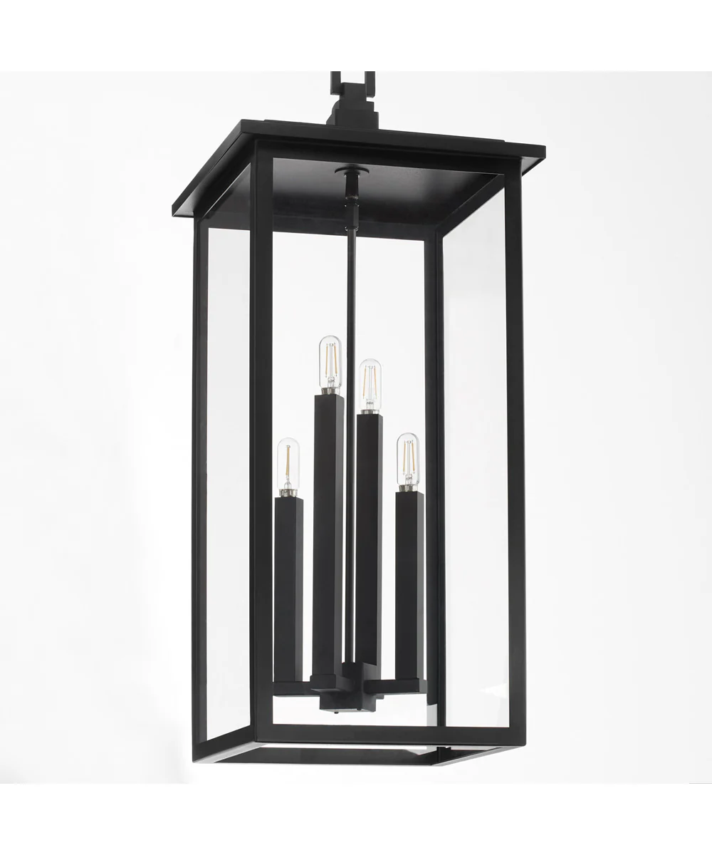 Westerly 4-light Pendant Textured Black - Image 4