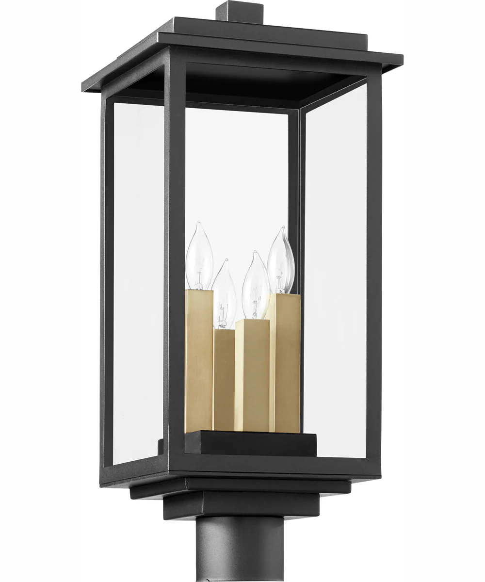 Westerly 4-light Post Textured Black - Image 2