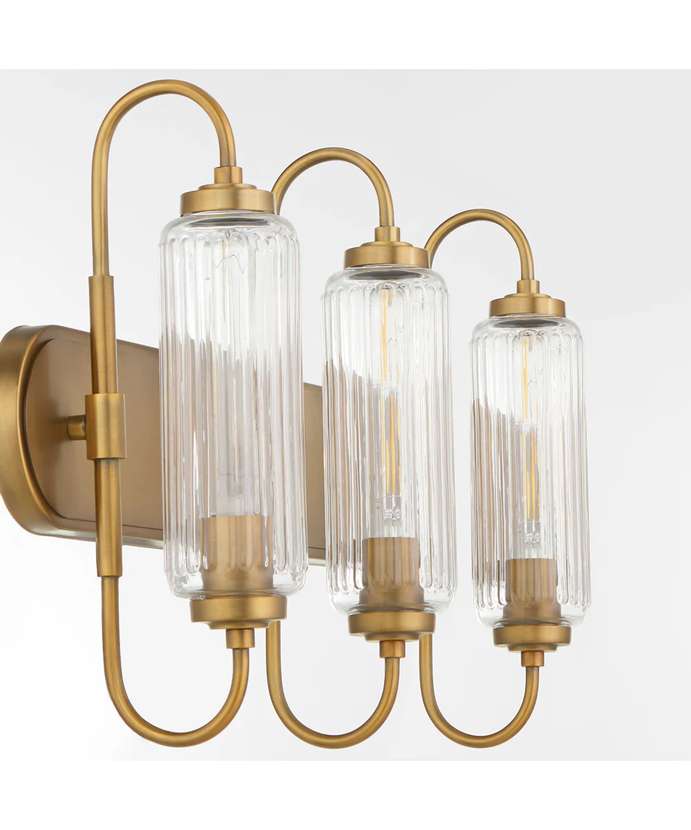 Whitmire 3-light Bath Vanity Light Brushed Brass - Image 3