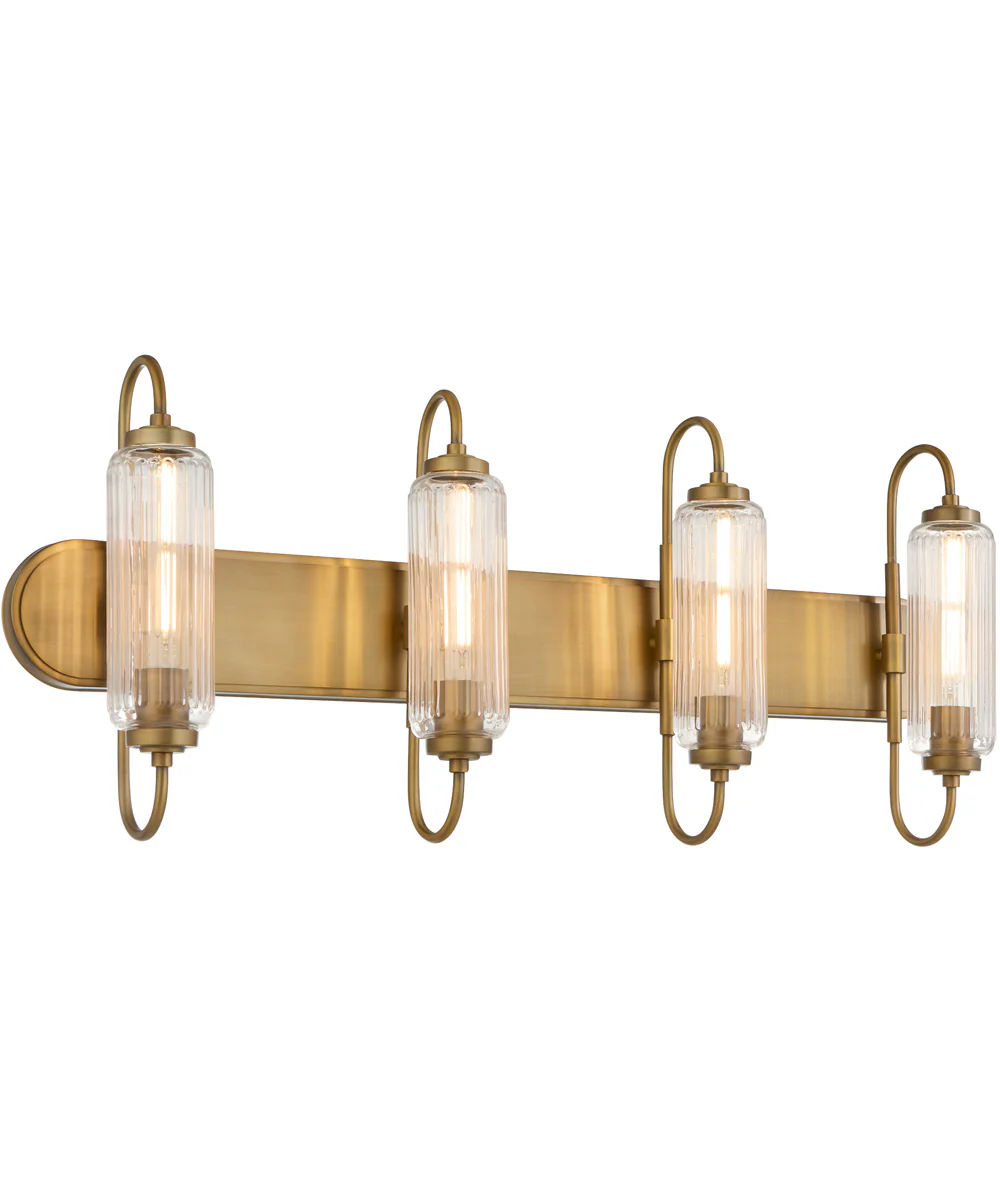 Whitmire 4-light Bath Vanity Light Brushed Brass - Image 2