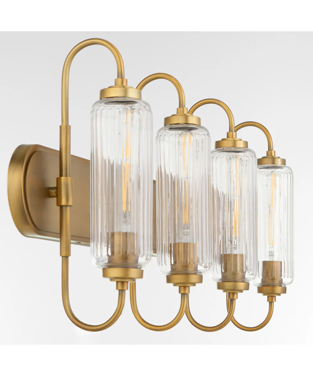 Whitmire 4-light Bath Vanity Light Brushed Brass - Image 3
