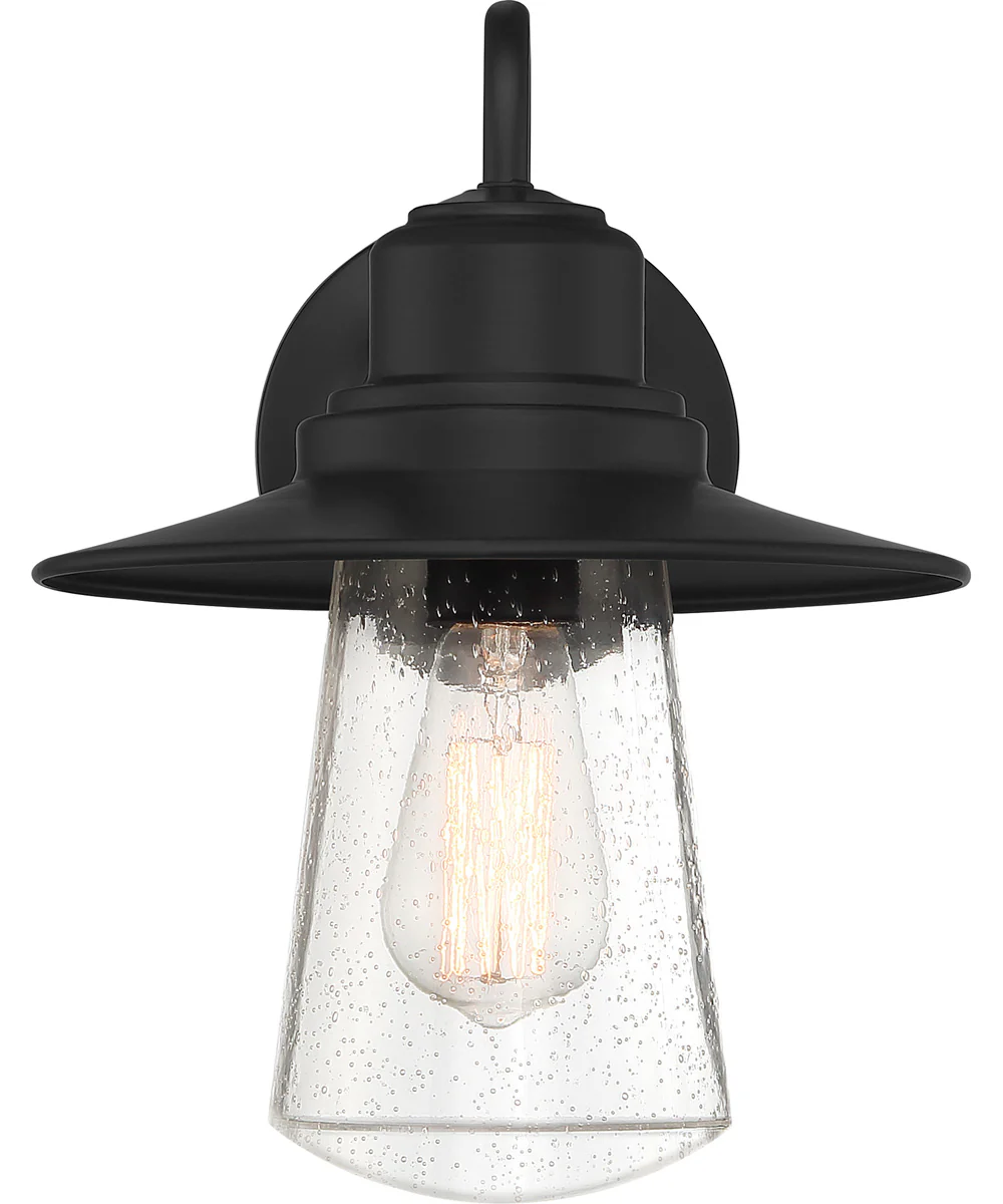 Radford Large 1-light Outdoor Wall Light Matte Black - Image 4