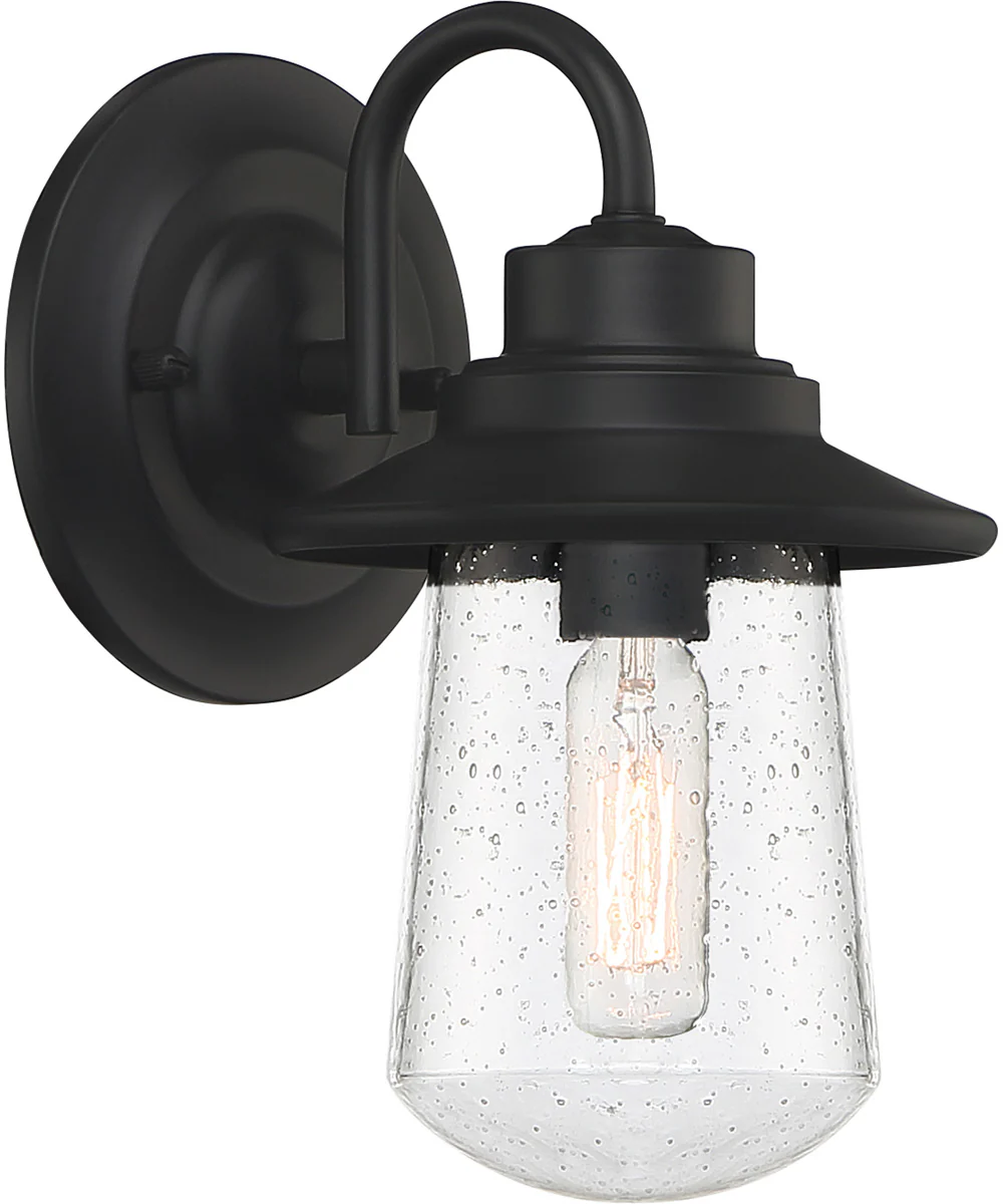 Radford Small 1-light Outdoor Wall Light Matte Black - Image 2