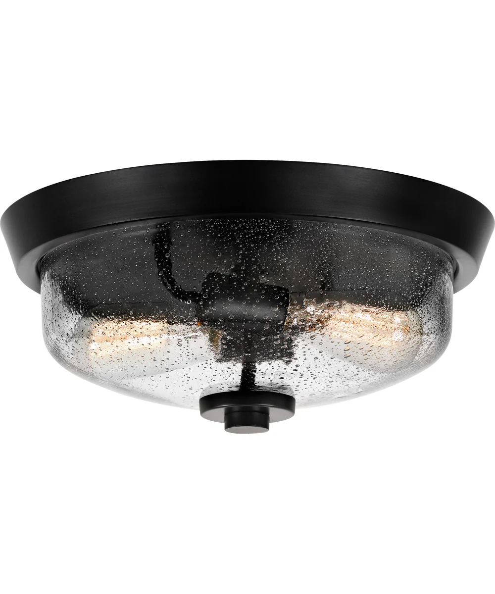 Radius 2-light Flush Mount Earth Black - Image 2