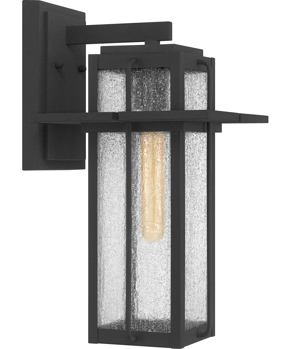 Randall Large 1-light Outdoor Wall Light Coastal Armour Aluminum Mottled Black - Image 2