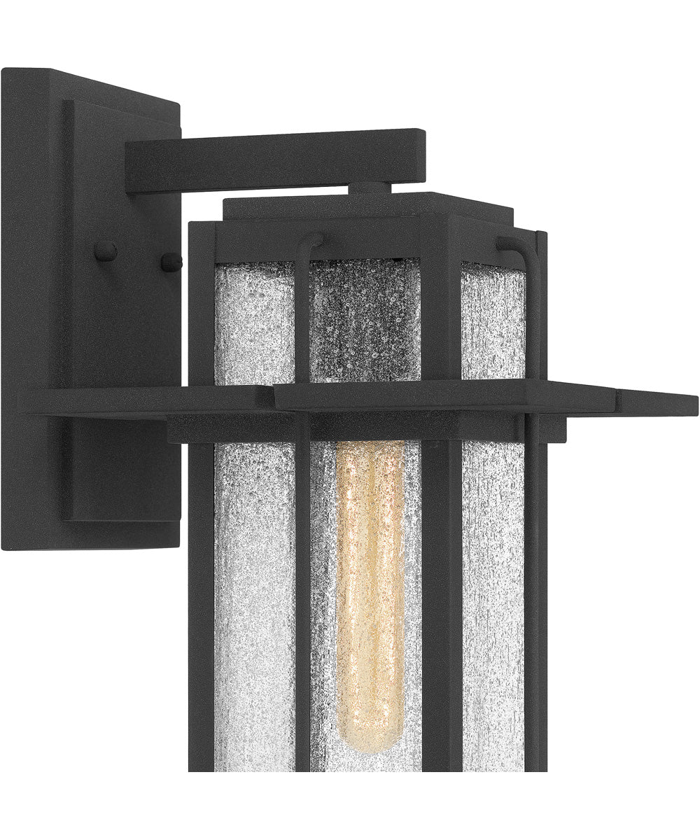 Randall Large 1-light Outdoor Wall Light Coastal Armour Aluminum Mottled Black - Image 6