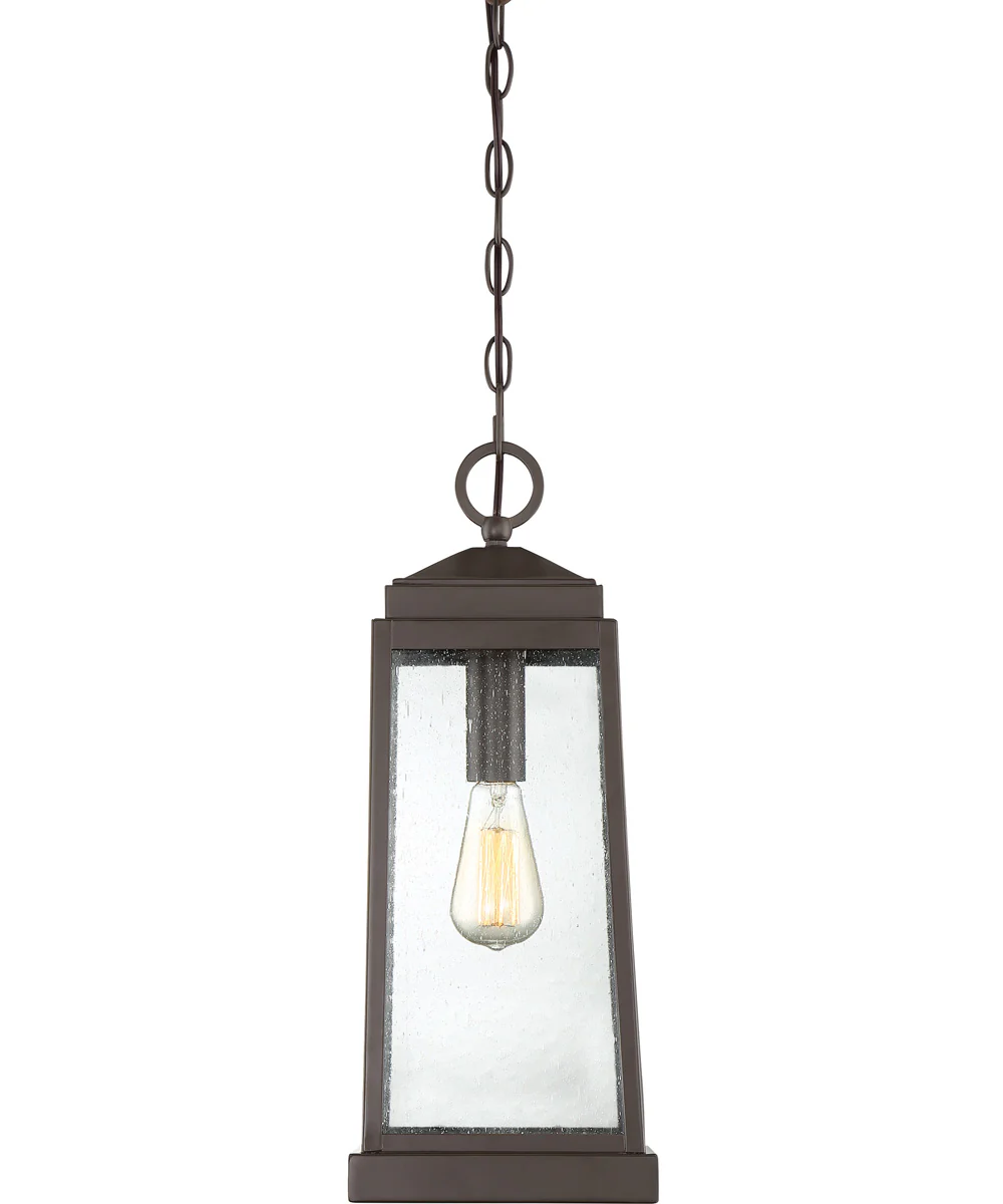 Ravenel Large 1-light Outdoor Pendant Light Western Bronze - Image 5