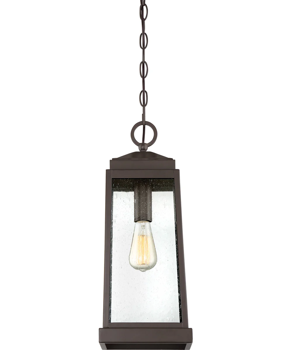 Ravenel Large 1-light Outdoor Pendant Light Western Bronze - Image 6