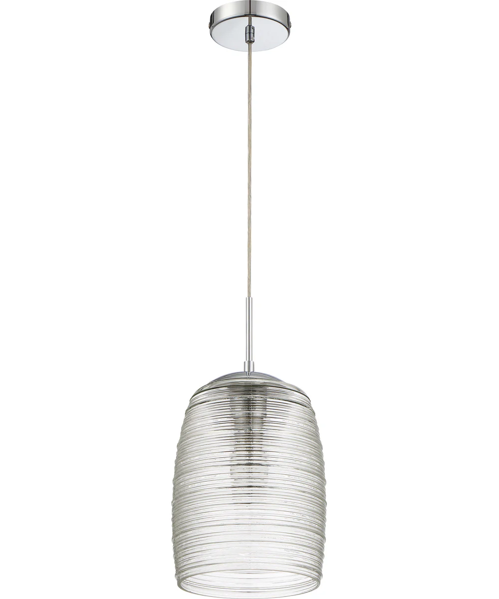 Rebound Small 1-light Mini Pendant Polished Chrome - Image 3