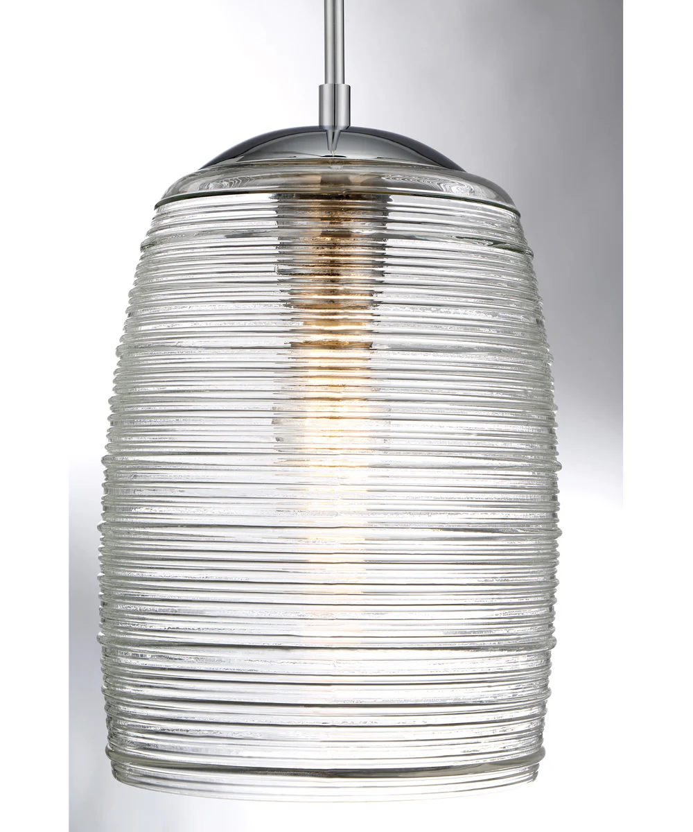 Rebound Small 1-light Mini Pendant Polished Chrome - Image 5