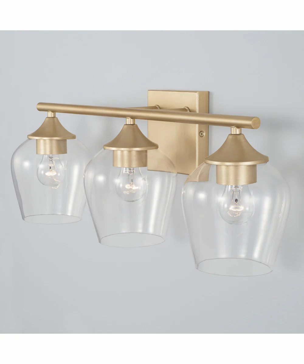 Reece 3-Light Vanity Soft Gold - Image 4