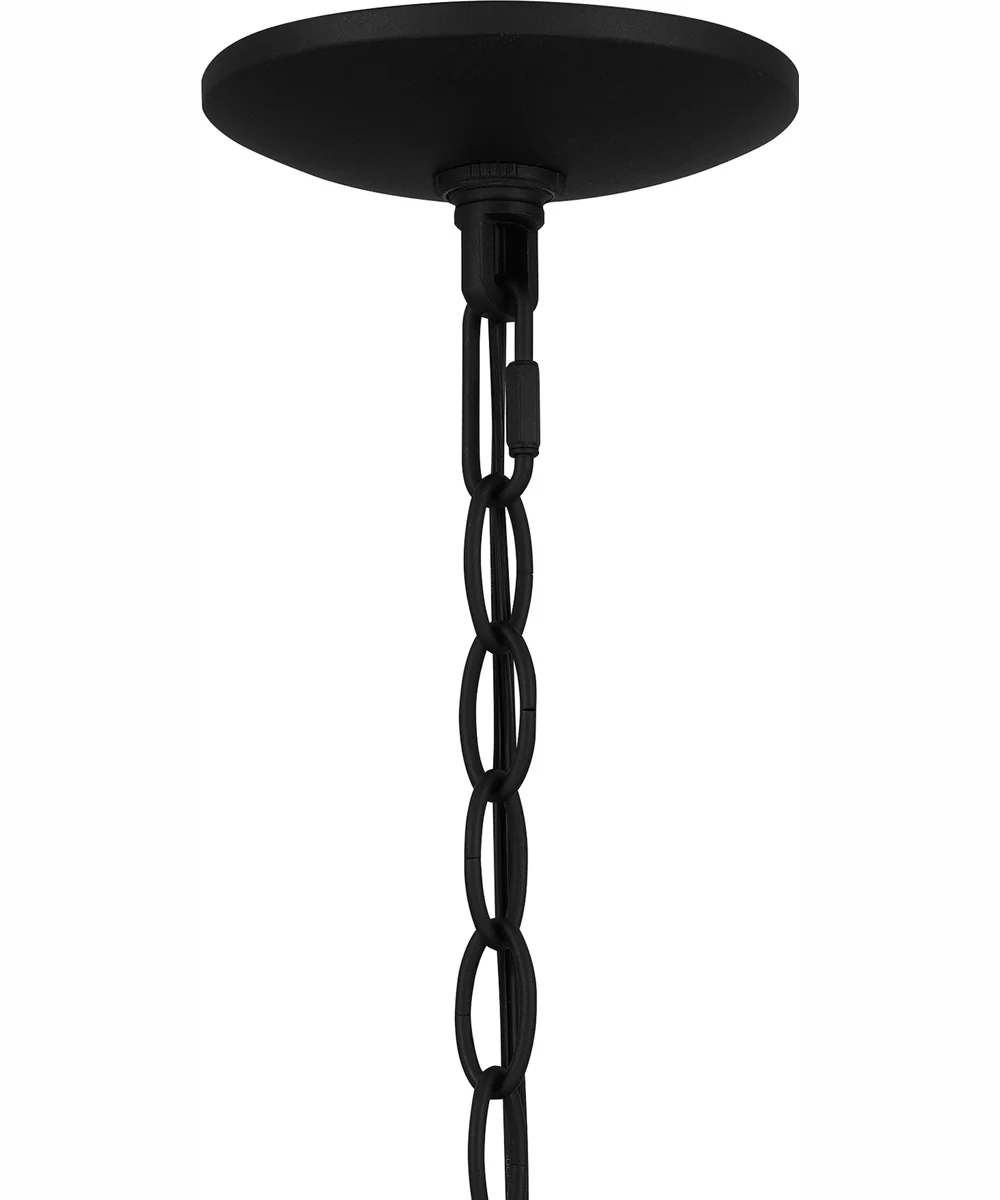 Reece Large 1-light Outdoor Pendant Light  Coastal Armour Aluminum Earth Black - Image 7