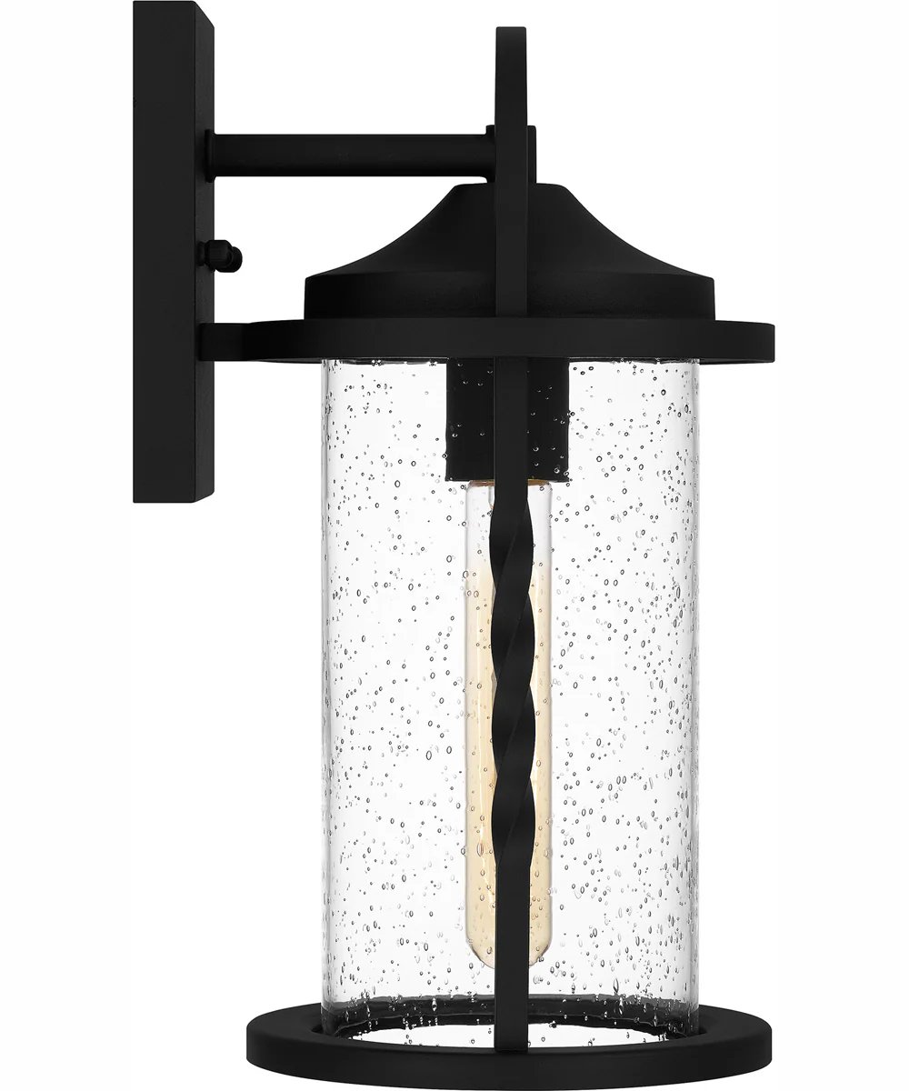 Reece Medium 1-light Outdoor Wall Light Coastal Armour Aluminum Earth Black - Image 5