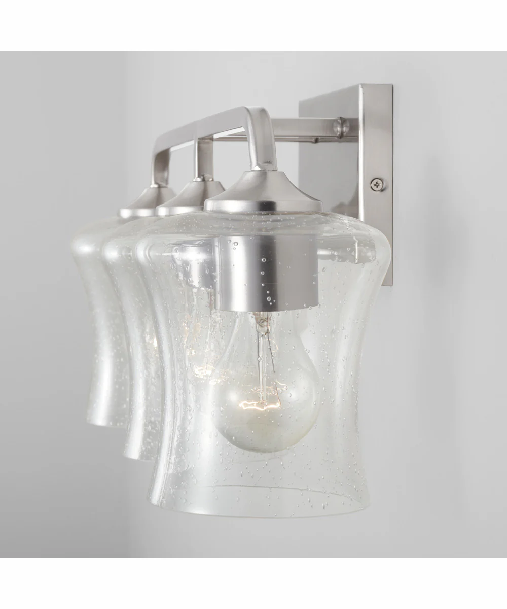 Reeves 3-Light Vanity Brushed Nickel - Image 2