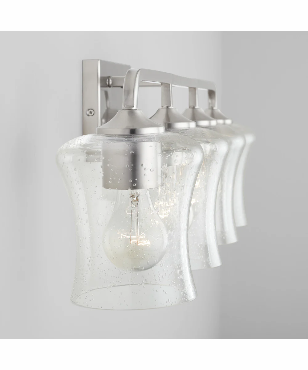 Reeves 4-Light Vanity Brushed Nickel - Image 2