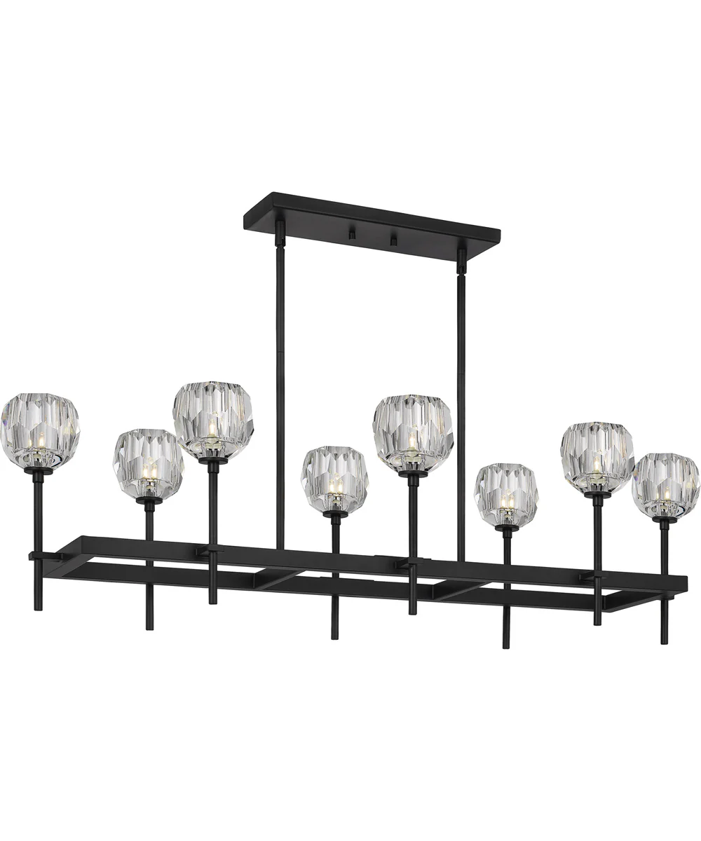 Regalia 8-light Island Light Matte Black - Image 2