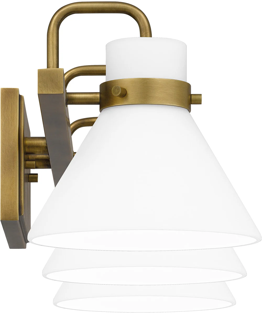 Regency Large 3-light Bath Light Weathered Brass - Image 5