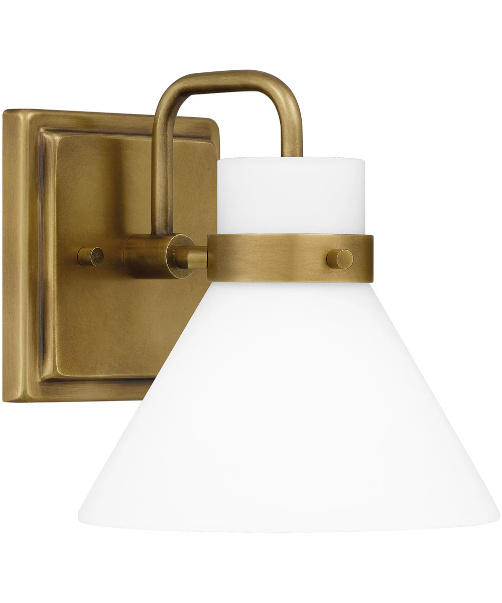 Regency Small 1-light Wall Sconce Weathered Brass - Image 2