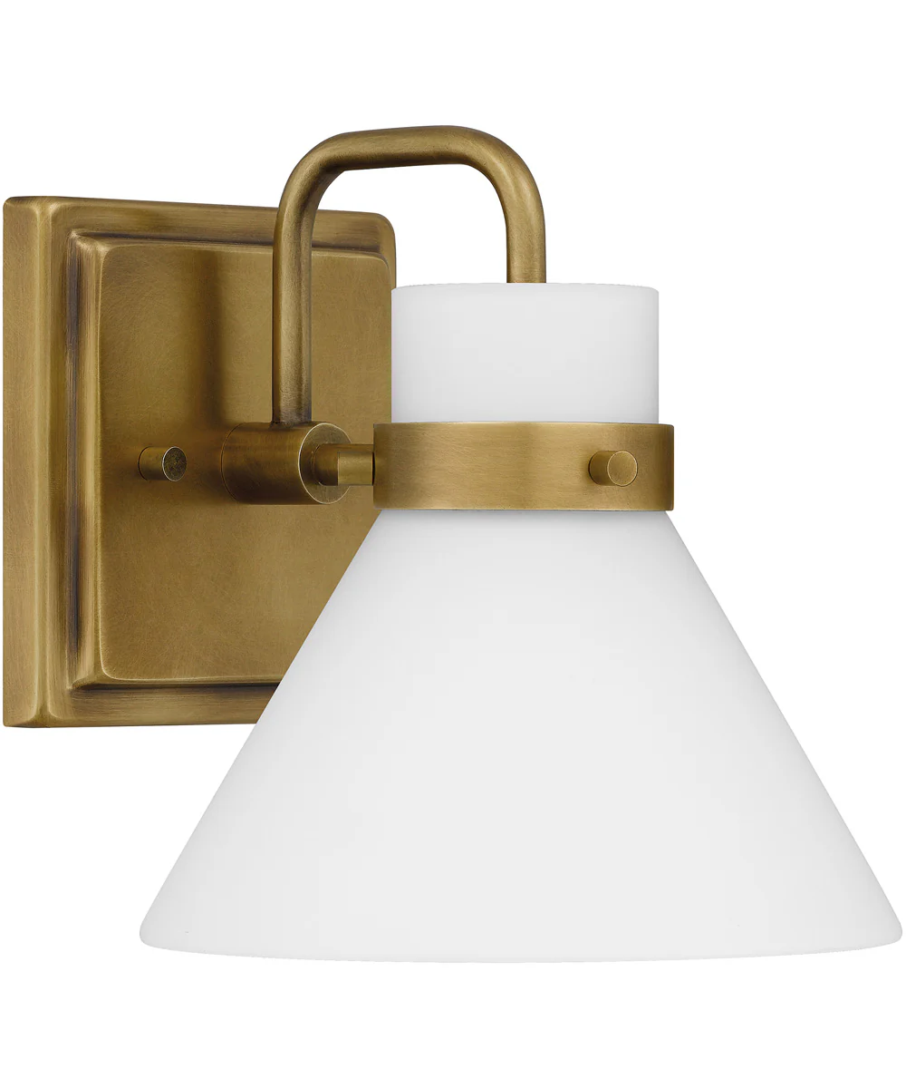 Regency Small 1-light Wall Sconce Weathered Brass - Image 3