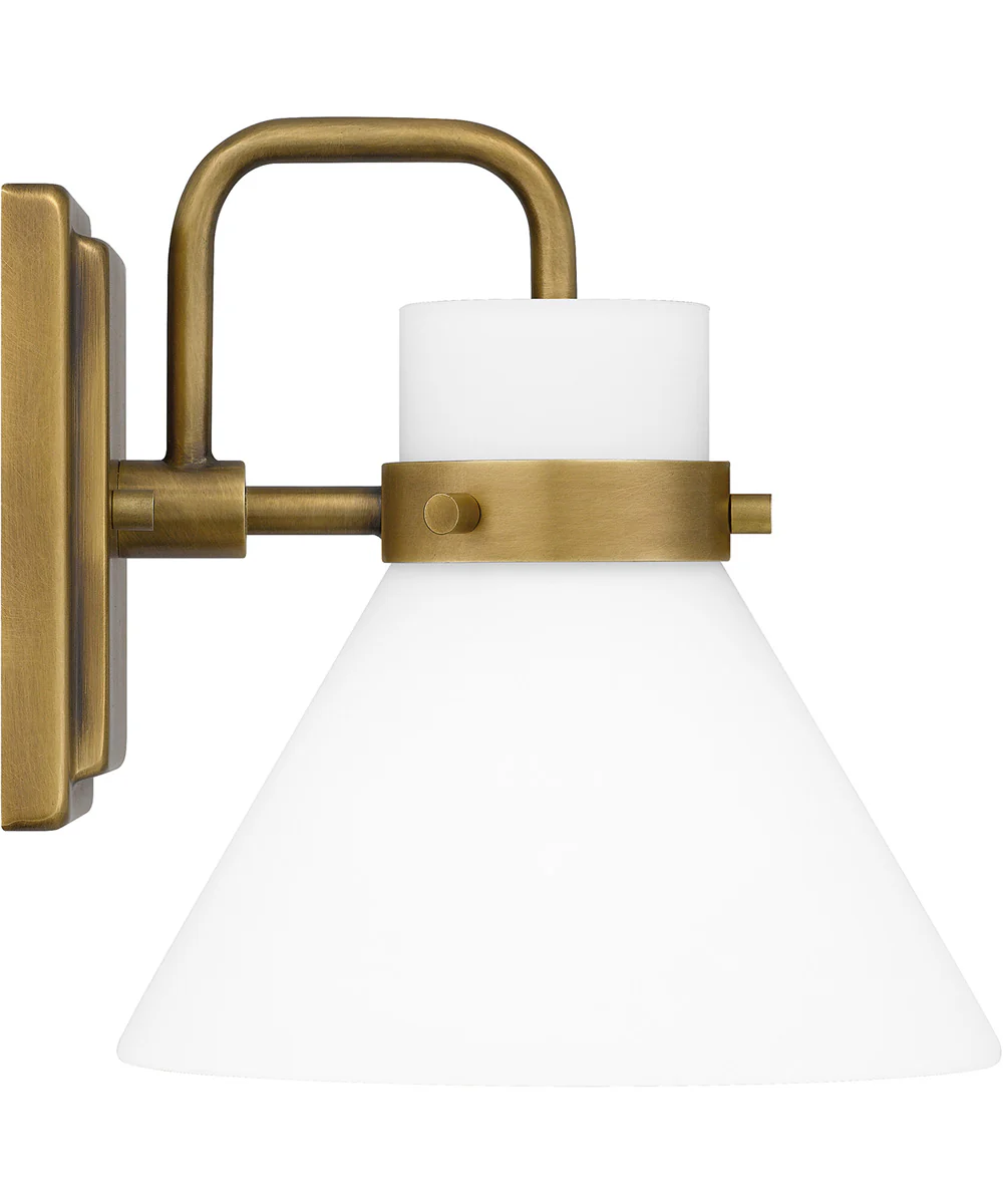 Regency Small 1-light Wall Sconce Weathered Brass - Image 5