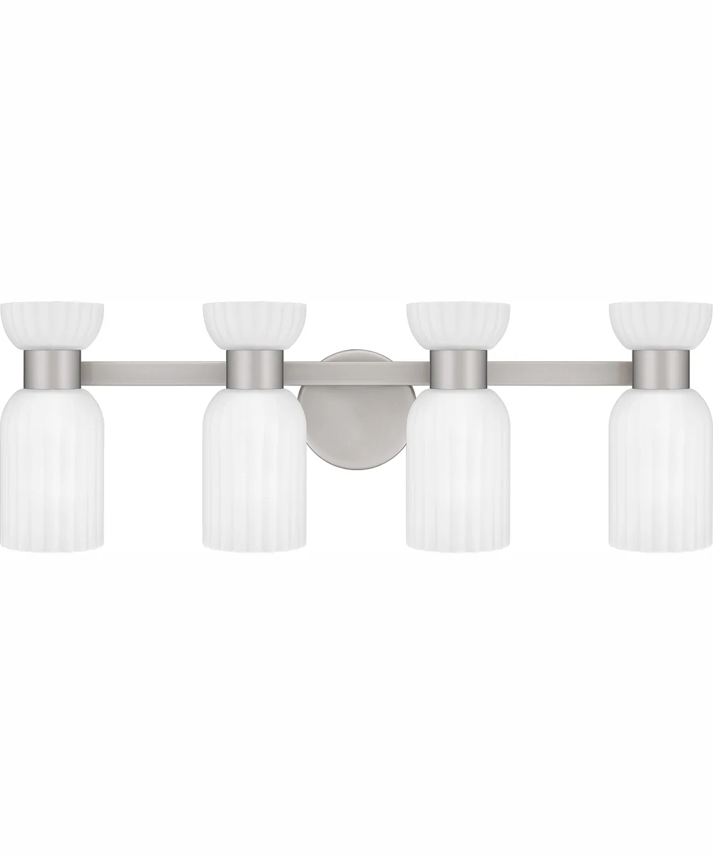 Rembrandt Extra Large 4-light Bath Light Brushed Nickel - Image 3