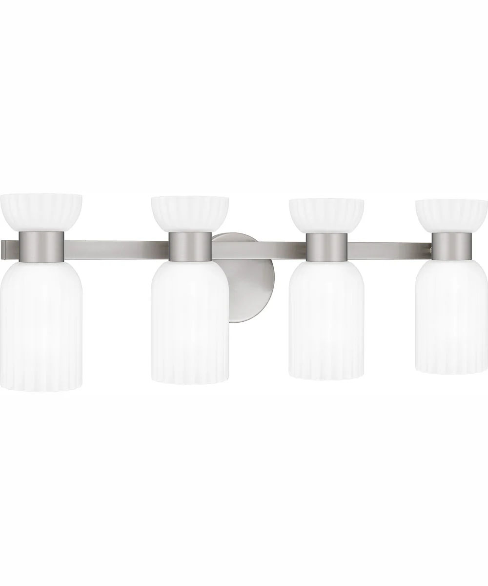 Rembrandt Extra Large 4-light Bath Light Brushed Nickel - Image 4