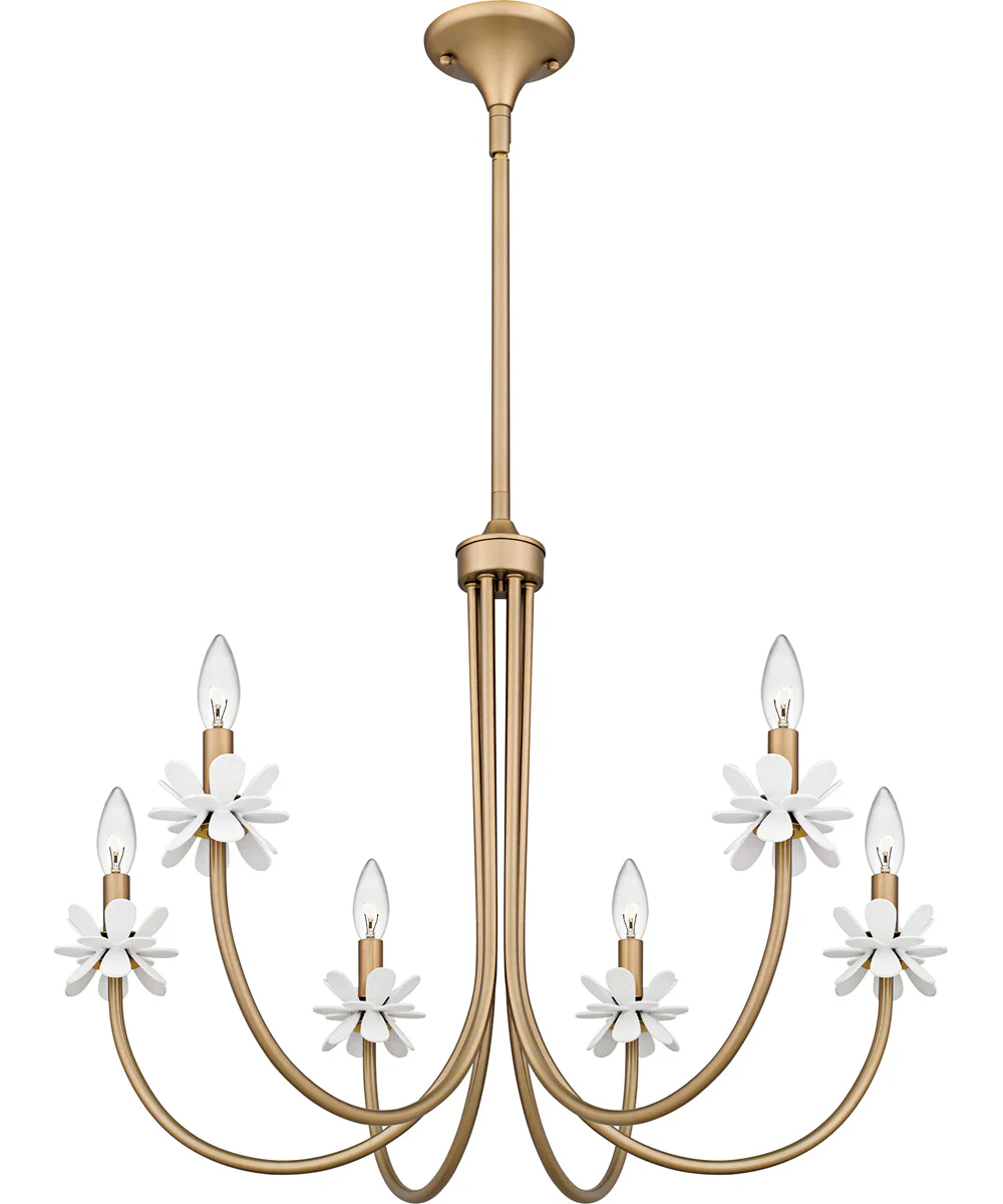 Remy 6-light Chandelier Bronze Gold - Image 4