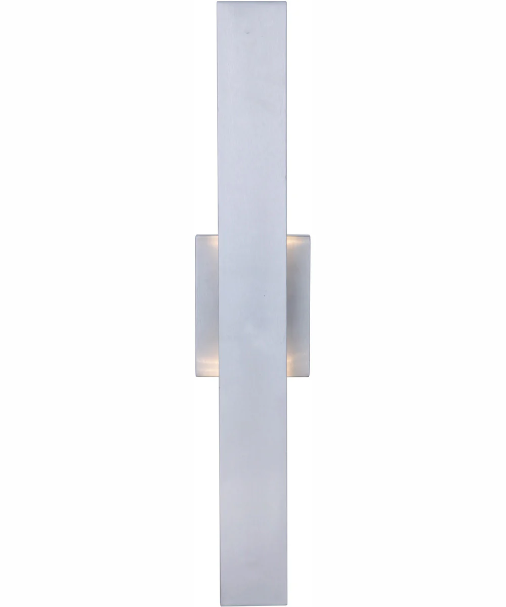 Rens 1-Light Outdoor Wall Lantern Brushed Aluminum - Image 2