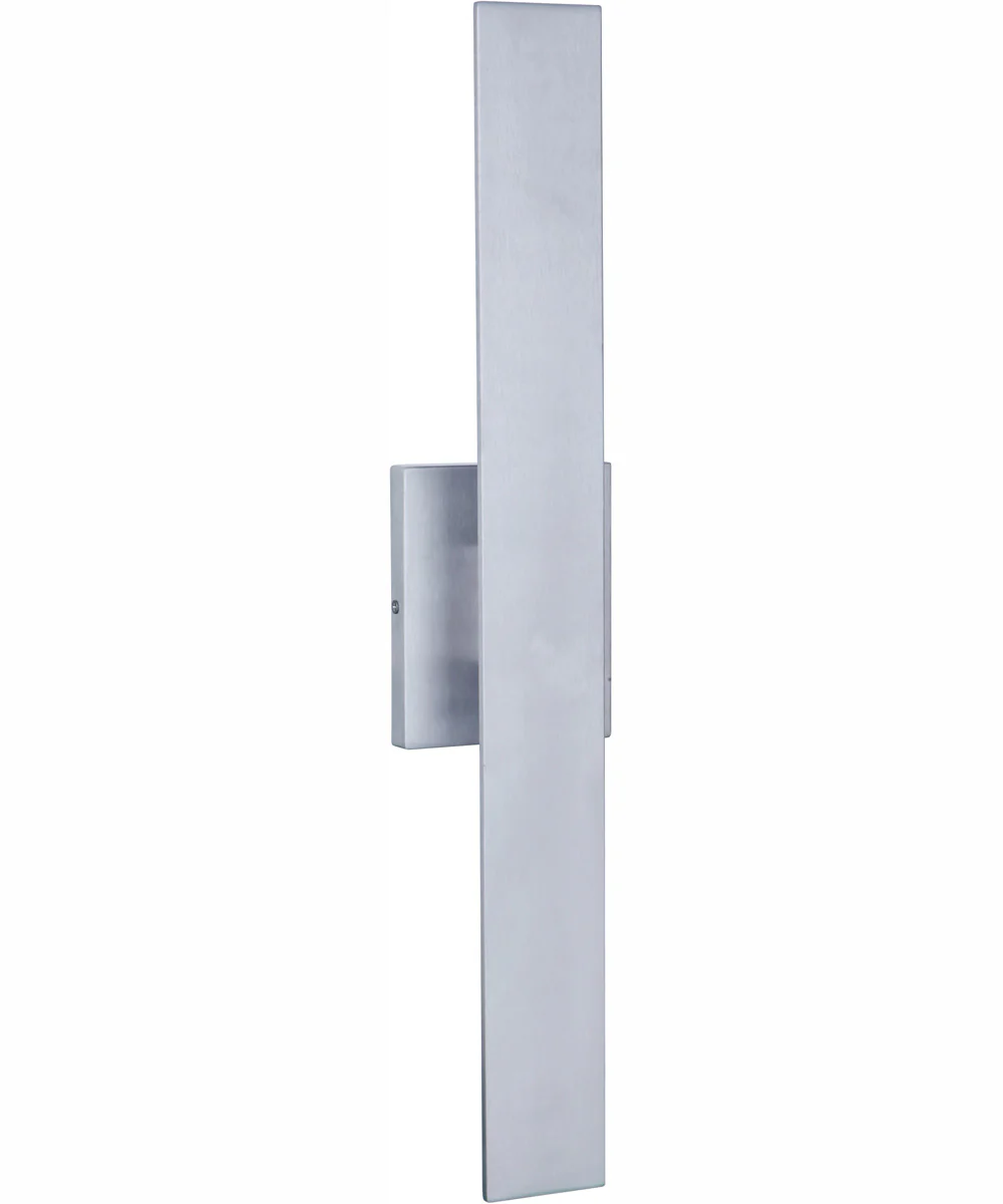 Rens 1-Light Outdoor Wall Lantern Brushed Aluminum - Image 3