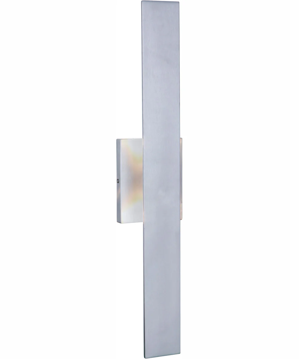 Rens 1-Light Outdoor Wall Lantern Brushed Aluminum - Image 4