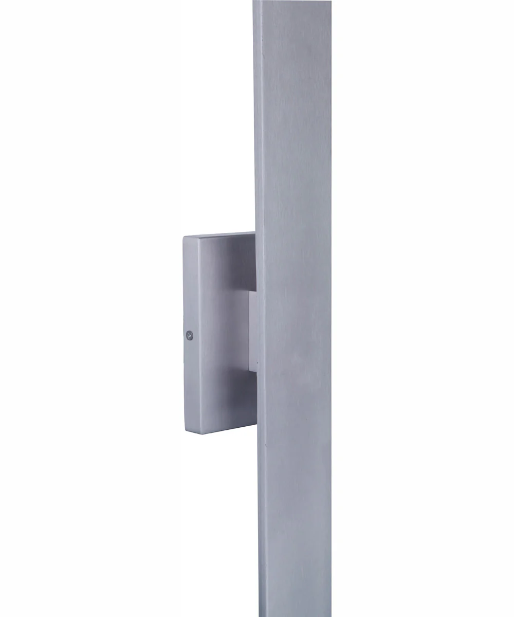 Rens 1-Light Outdoor Wall Lantern Brushed Aluminum - Image 7