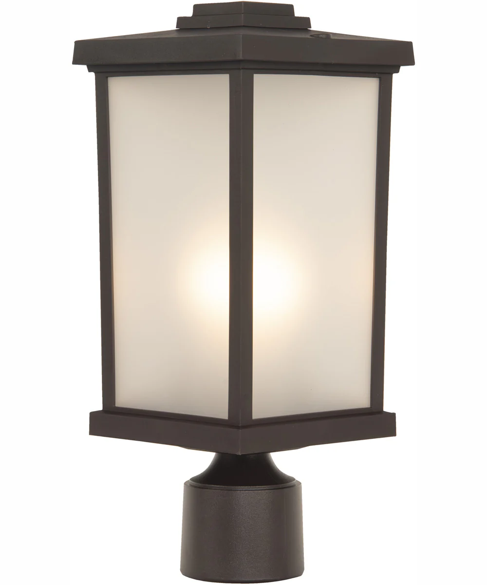 Resilience Lanterns 1-Light Outdoor Post Mount Bronze - Image 2