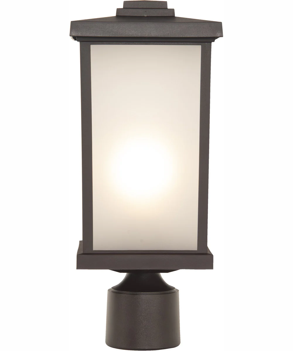 Resilience Lanterns 1-Light Outdoor Post Mount Bronze - Image 4
