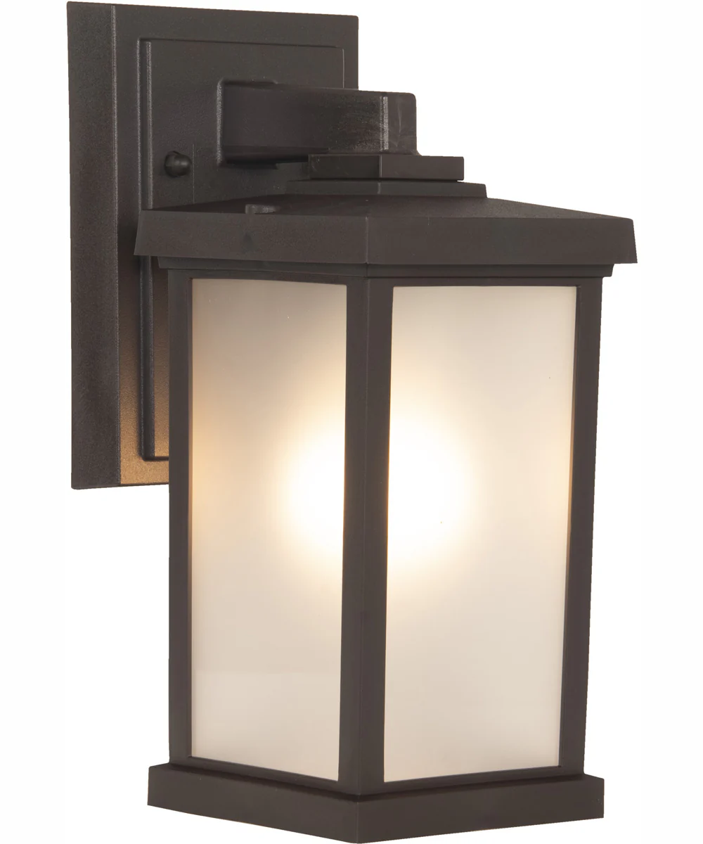 Resilience Lanterns 1-Light Outdoor Wall Lantern Bronze - Image 2