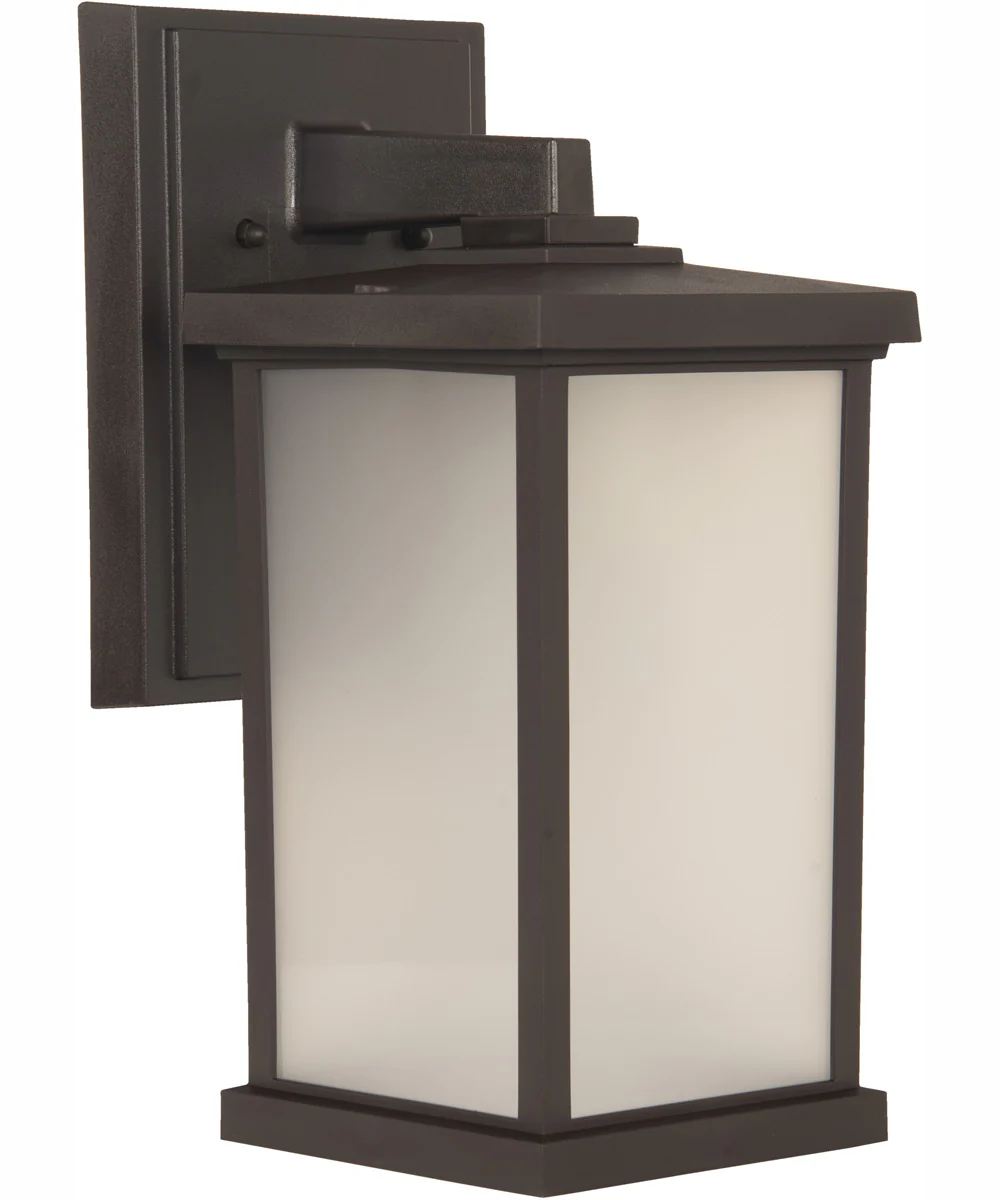 Resilience Lanterns 1-Light Outdoor Wall Lantern Bronze