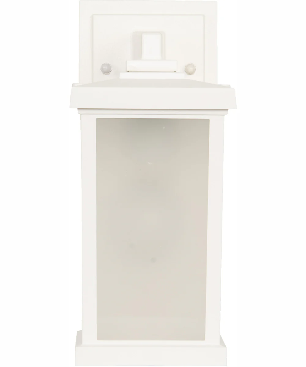 Resilience Lanterns 1-Light Outdoor Wall Lantern Matte White - Image 3