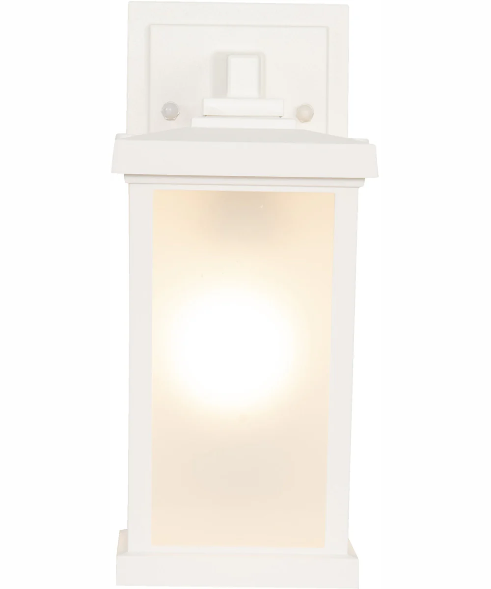 Resilience Lanterns 1-Light Outdoor Wall Lantern Matte White - Image 4