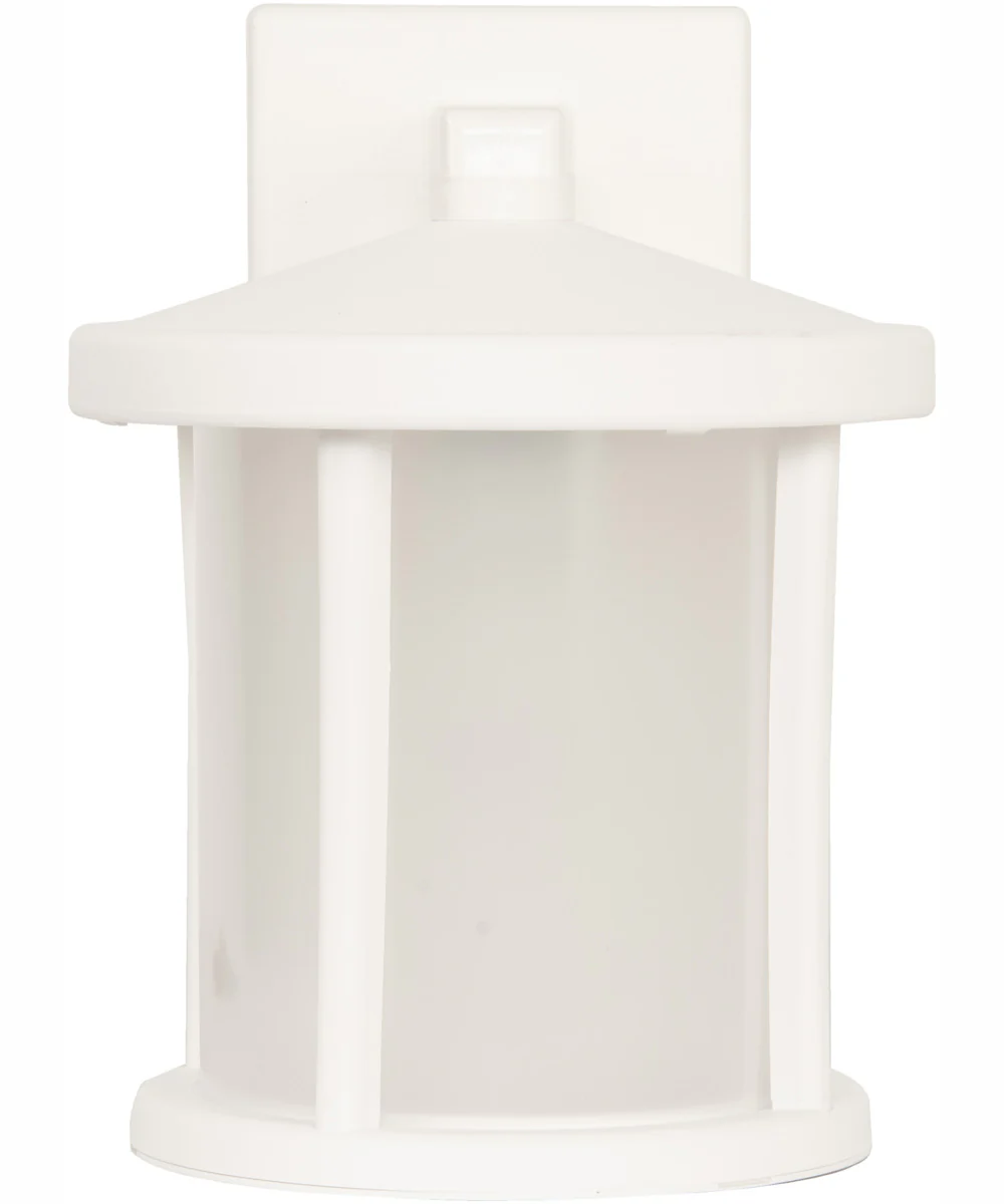 Resilience Lanterns 1-Light Outdoor Wall Lantern Matte White - Image 3