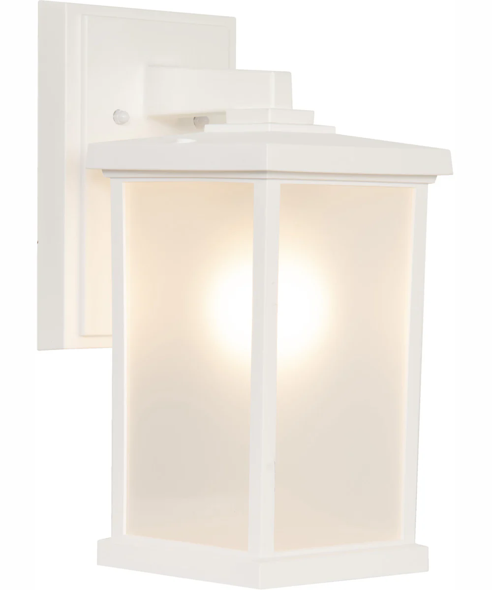 Resilience Lanterns 1-Light Outdoor Wall Lantern Matte White - Image 2
