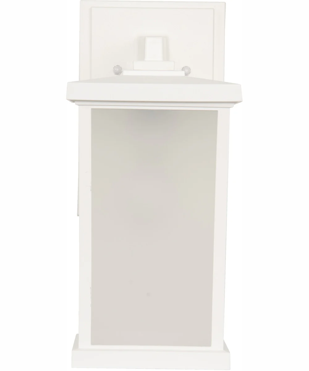 Resilience Lanterns 1-Light Outdoor Wall Lantern Matte White - Image 3