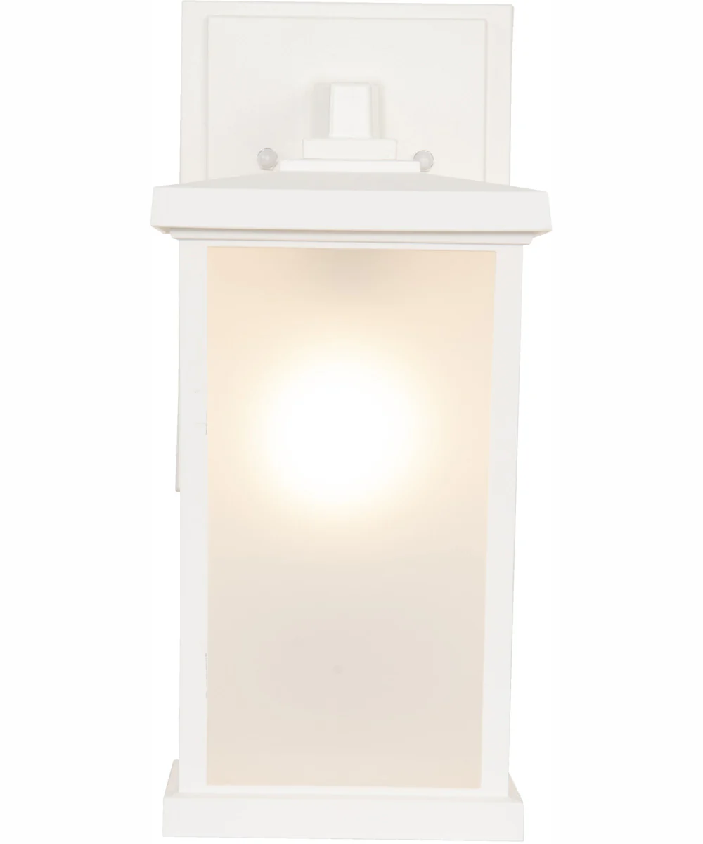 Resilience Lanterns 1-Light Outdoor Wall Lantern Matte White - Image 4
