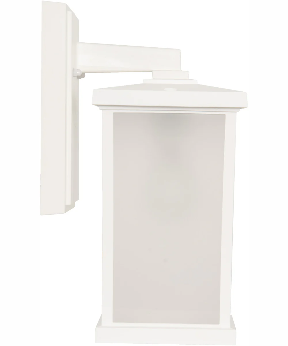 Resilience Lanterns 1-Light Outdoor Wall Lantern Matte White - Image 5